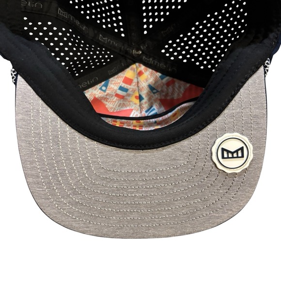 Melin Coronado Anchored Hydro Performance Snapback Rope Hat Blue 56‎ Cm - Picture 6 of 8